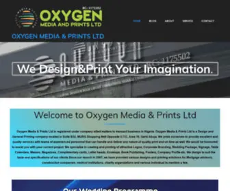 Oxygenmedia.com.ng(We print your imagination) Screenshot