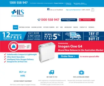 Oxygensolutions.com.au(Oxygen Solutions) Screenshot