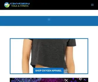 Oxygenyogaandfitness.com(Oxygen Yoga and Fitness) Screenshot