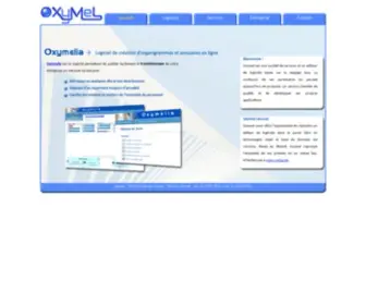 Oxymel.com(Logiciel de creation d'organigramme par Oxymel) Screenshot