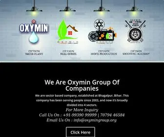 Oxymingroup.org(Group Of Companies) Screenshot