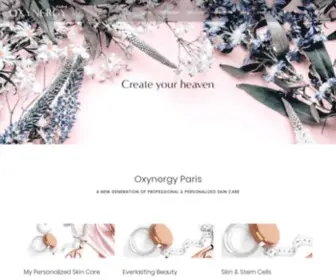 Oxynergy.com(Oxynergy Paris) Screenshot