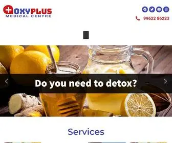 Oxyplusmedicalcentre.com(Oxyplus Medical Centre) Screenshot