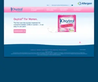 Oxytrolforwomen.com(Allergan plc (NYSE: AGN)) Screenshot