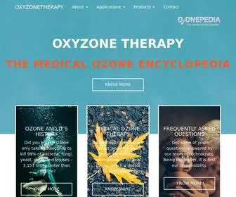 Oxyzonetherapy.com(Oxyzonetherapy) Screenshot