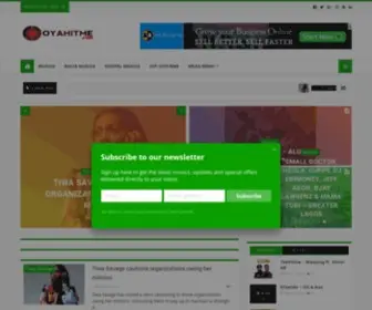 Oyahitme.com(Naija Entertainment Website) Screenshot