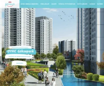 Oyakgoksupark.com(Göksu) Screenshot