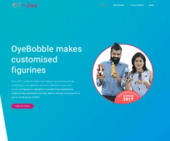 Oyebobble.com(Personalised Handmade Replica Dolls) Screenshot