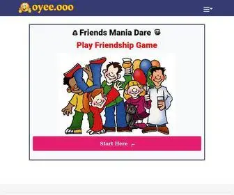 Oyee.ooo(Play Friendship Quiz) Screenshot