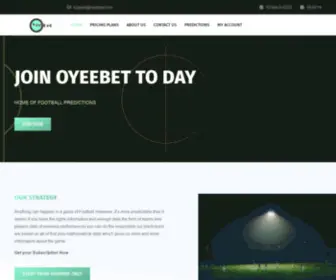 Oyeebet.com(N°1 Football Predictions) Screenshot