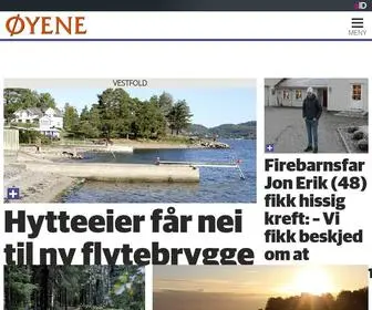 Oyene.no(Øyene) Screenshot