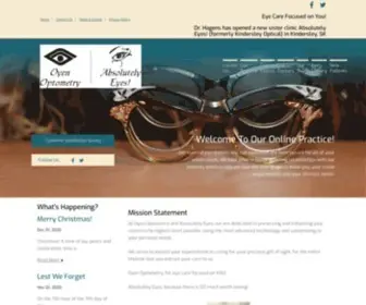 Oyenoptometry.com(Oyen Optometry) Screenshot