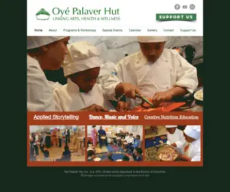 Oyepalaverhut.org(Oye Palaver Hut) Screenshot