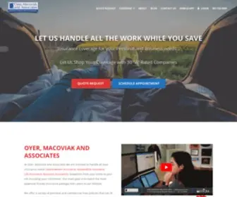 Oyerinsurance.com(Macoviak and Associates Insurance Boynton Beach) Screenshot
