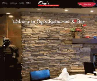 Oyesreading.com(Oye's Chinese Restaurant & Bar Official Website) Screenshot