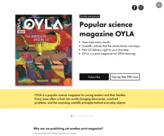 Oyla.us(OYLA Magazine) Screenshot