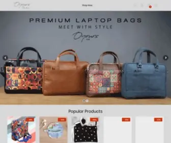 Oyours.com(Designer Laptop Bags) Screenshot