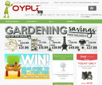 Oypla.com(Stocking the very best in Toys) Screenshot