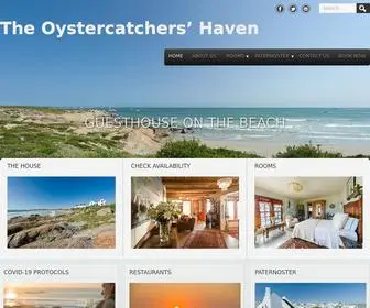 Oystercatchershaven.com(Guesthouse on the beach) Screenshot