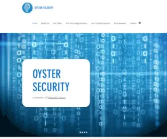 Oystersecurity.co(Oyster Security) Screenshot