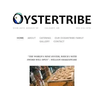 Oystertribe.com(OYSTERTRIBE) Screenshot