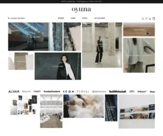 Oyuna.com(Cashmere Constructions Responsibly Sourced & Made) Screenshot