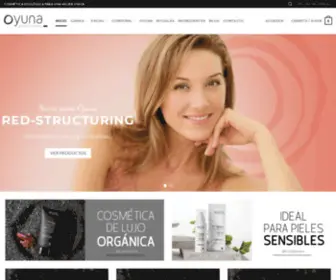 Oyunacosmeticos.es(Oyuna, Cosmética Ecológica y Natural) Screenshot