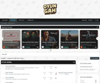 Oyungah.com(Türkiyenin En İyi Oyun Formu) Screenshot