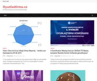 Oyunlastirma.co(Türkiye’nin İlk ve Tek Oyunlaştırma Blogu) Screenshot