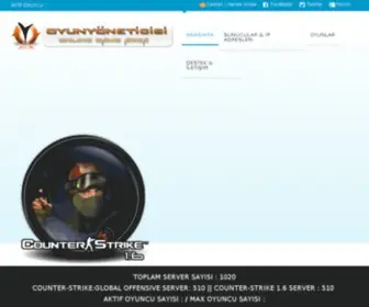 Oyunyoneticisi.com.tr(Counter-Strike 1.6,CsGo,Ts3 Server Kirala,Kurma,satın al) Screenshot