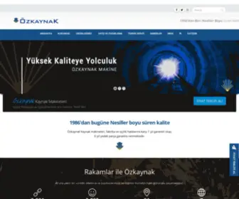 OZ-Kaynak.com.tr(Özkaynak Makine Kaynak Makineleri Sanayi Tic) Screenshot