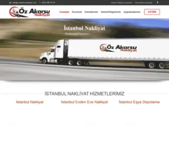 Ozakarsunakliyat.com(Öz Akarsu Nakliyat) Screenshot