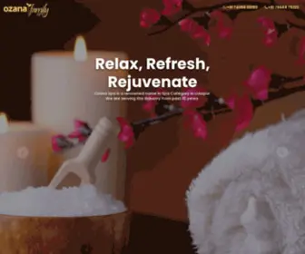 Ozanafamilyspa.com(Ozana Family SPA) Screenshot