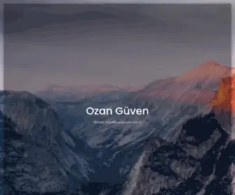 Ozanguven.com.tr(Güven) Screenshot