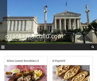 Ozankemalcullu.com(Bilgiye giden yol) Screenshot