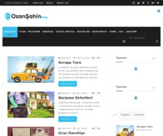 Ozansahin.com.tr(Ozan Şahin) Screenshot