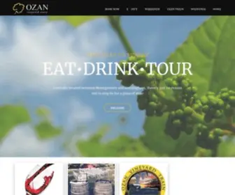 Ozanwine.com(Ozan Winery & Vineyard) Screenshot