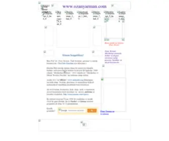 Ozanyarman.com(Ozanyarman) Screenshot