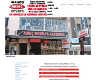 Ozardicmobilya.com(Ardıç Mobilya & Aksesuar Masa) Screenshot