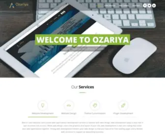 Ozariya.com(WordPress Agency) Screenshot