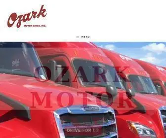 Ozark.com(Ozark Motor Lines) Screenshot