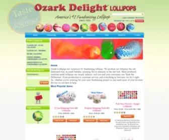 Ozarkdelight.com(Ozark Delight Candy Co) Screenshot