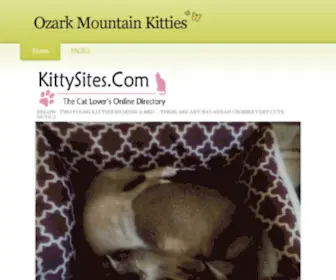 Ozarkmountainsavannahs.com(Ozark Mountain Savannahs) Screenshot