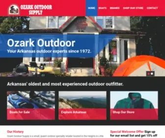 Ozarkoutdoor.com(Ozark Outdoor Supply) Screenshot