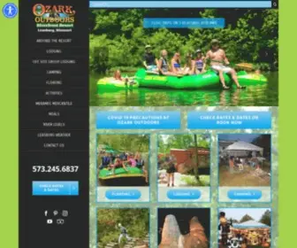 Ozarkoutdoors.net(Ozark Outdoors) Screenshot