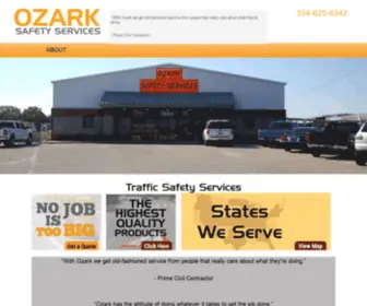 Ozarksafety.net(Ozark Safety Services Traffic Safety Services) Screenshot