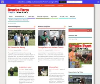 Ozarksfn.com(The Ozarks' most read farm newspaper) Screenshot