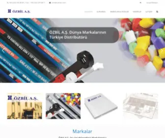 Ozbilas.com(Özbil A.Ş) Screenshot