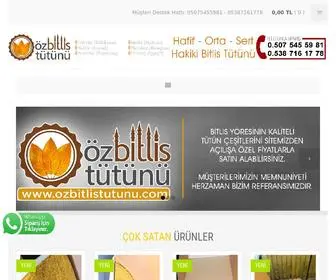 Ozbitlistutunu.com(ÖZ BİTLİS TÜTÜNÜ) Screenshot