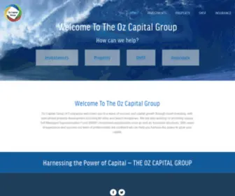 Ozcapital.com.au(OZ CAPITAL GROUP of Companies) Screenshot